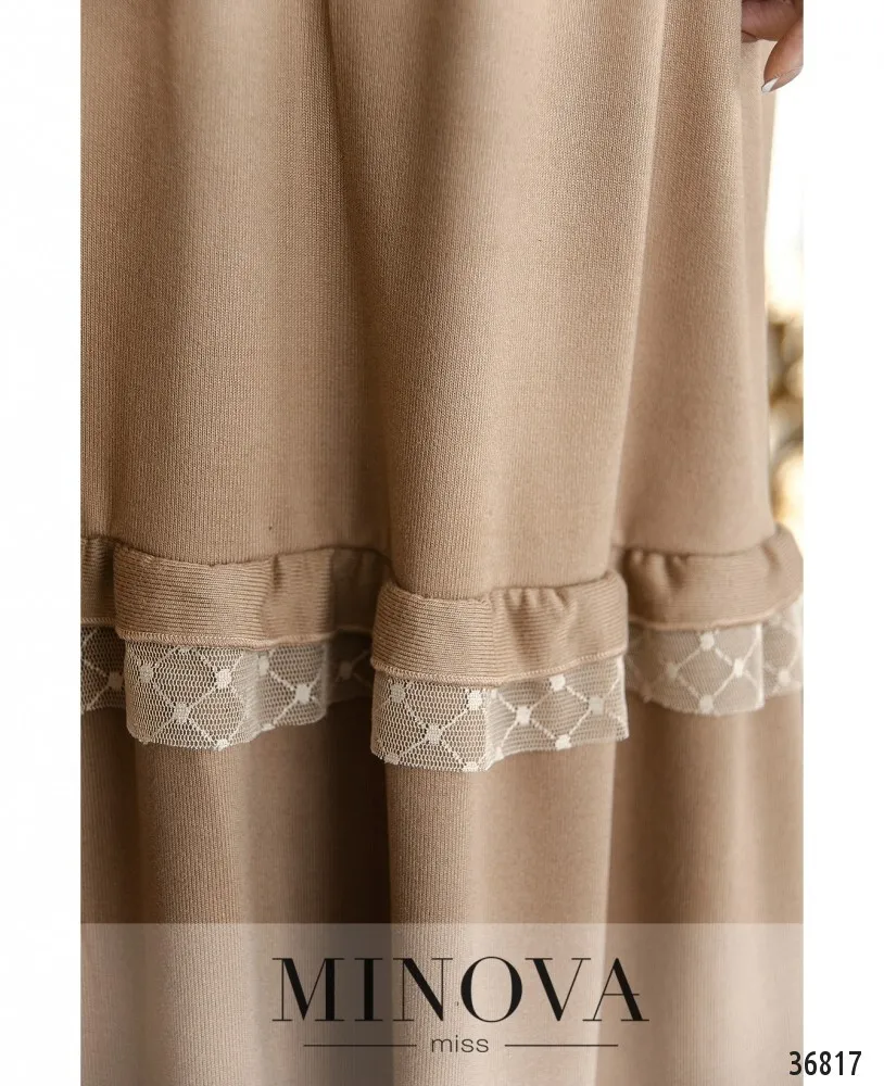 Платье 3130-бежевый Minova