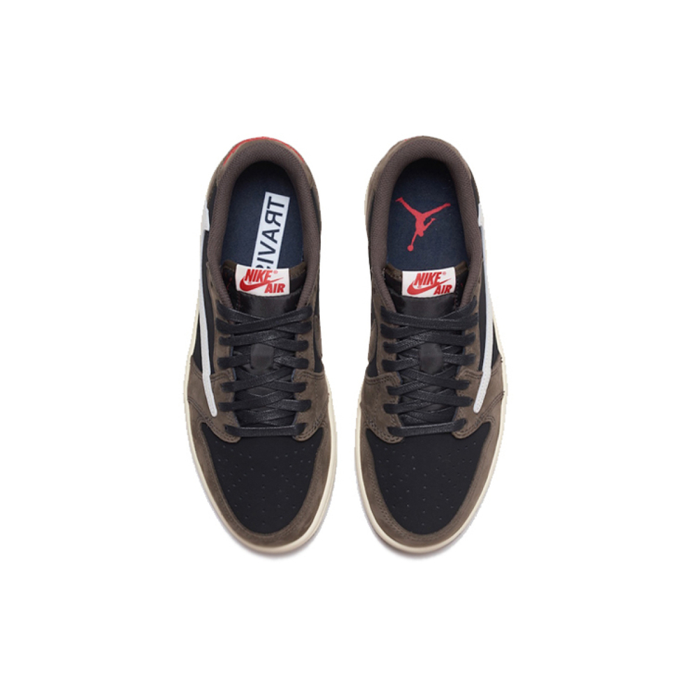 Кроссовки Travis Scott x Air Jordan 1 Low Mocha