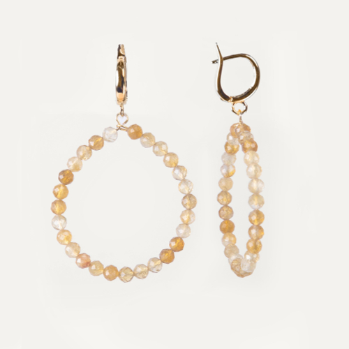 Серьги Facets YEL