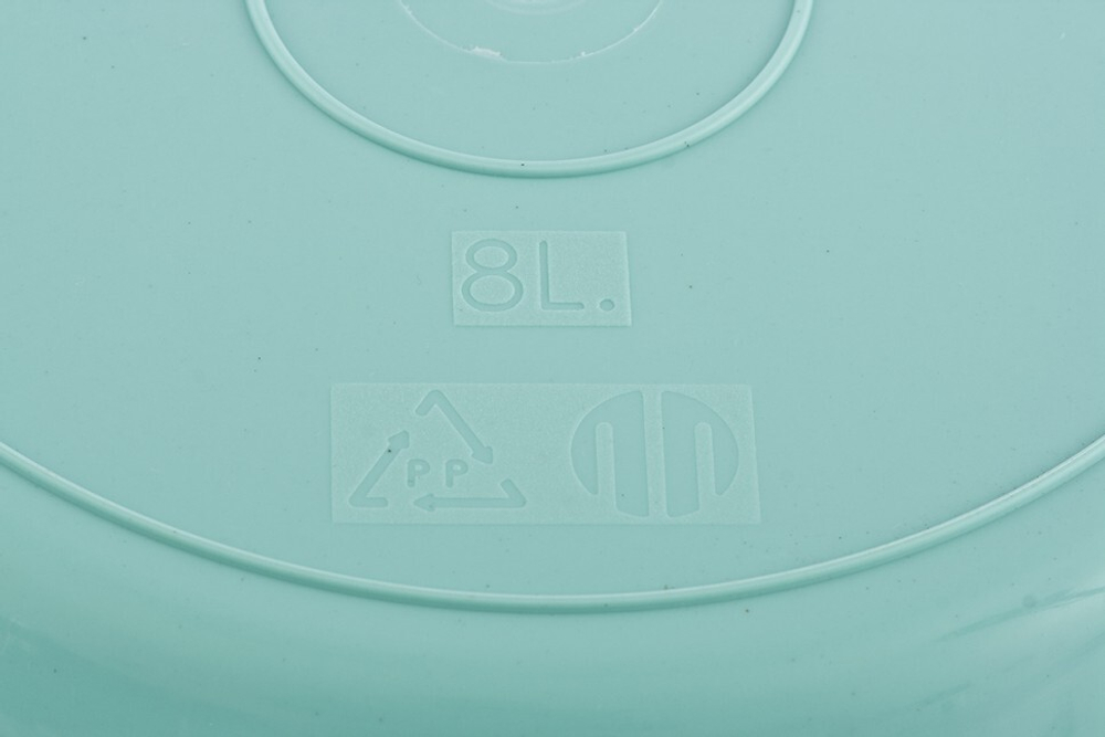 Таз пластмассовый круглый 8 л, Россия Elfe