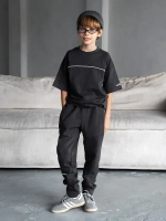 Спортивный костюм для мальчика, футболка и брюки