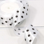 Лента Атласная 3,8см х 28м Сатин (Белый)