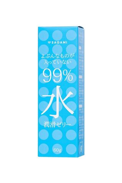 Смазка на водной основе Sagami Water 99% - 60 гр.