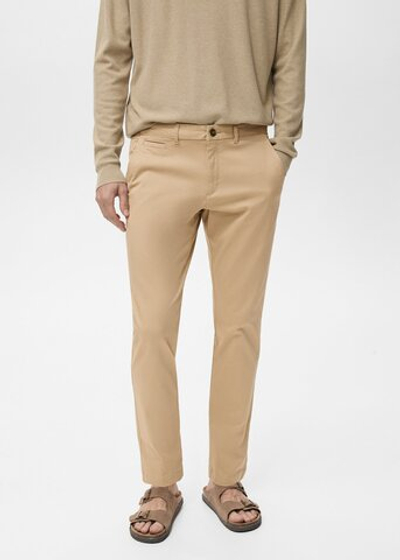 Укороченные брюки-чинос Prato tapered fit