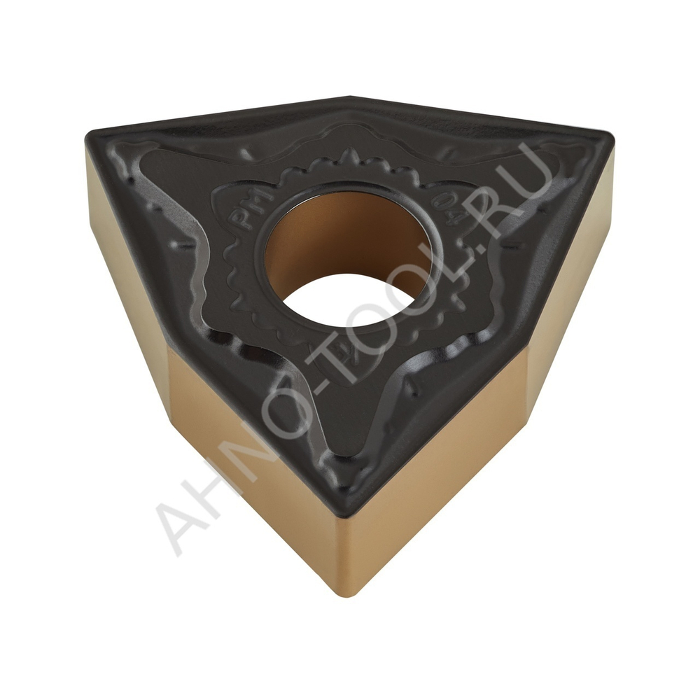 Пластина твердосплавная ISO WNMG080404-PMA ACP10E AHNO по стали, чистовая