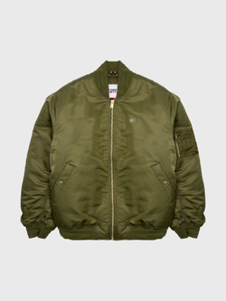 Бомбер Tommy Jeans Relaxed Fit Sateen Drab Olive Green - XL