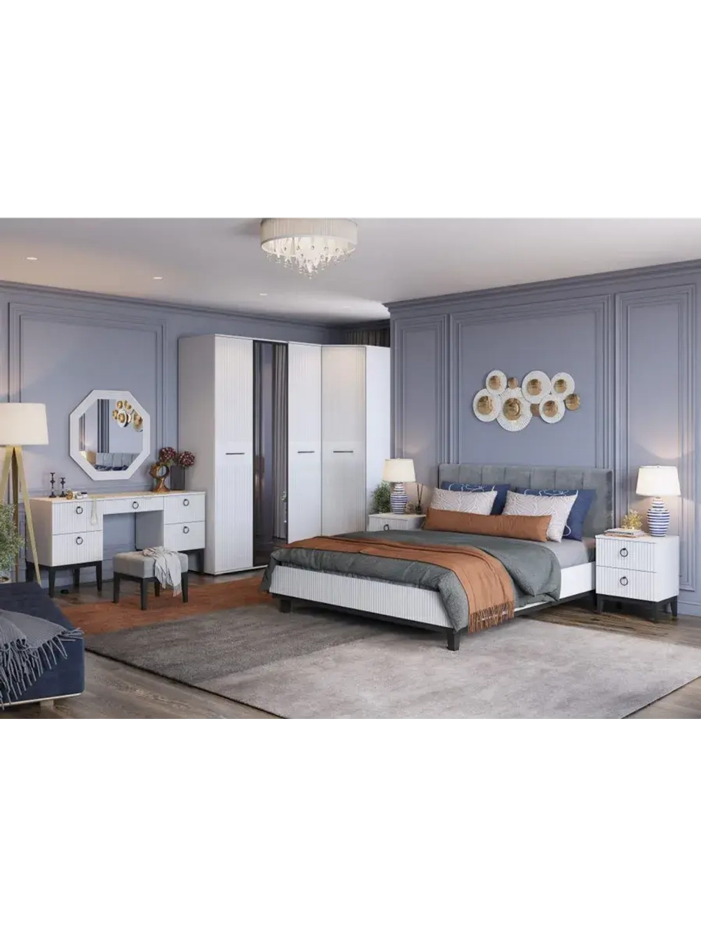 Туалетный столик с ящиками 149,6х45,8х77,1 см