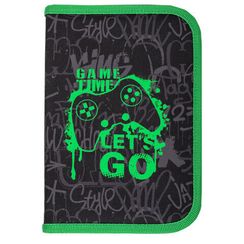 Penal \ Pencil case\ Пенал BRAUBERG, 1 отделение, 2 откидные планки,, 21х14 см, 272321