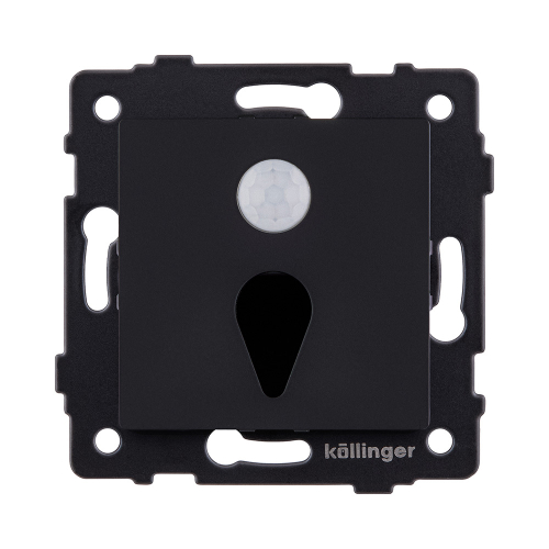 Подсветка лестницы с датчиком движения, рассеянный свет, черный матовый Kollinger REA-044BM для Aspekt, Eleganz, Reflex