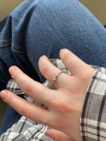 Кольцо-цепочка Round