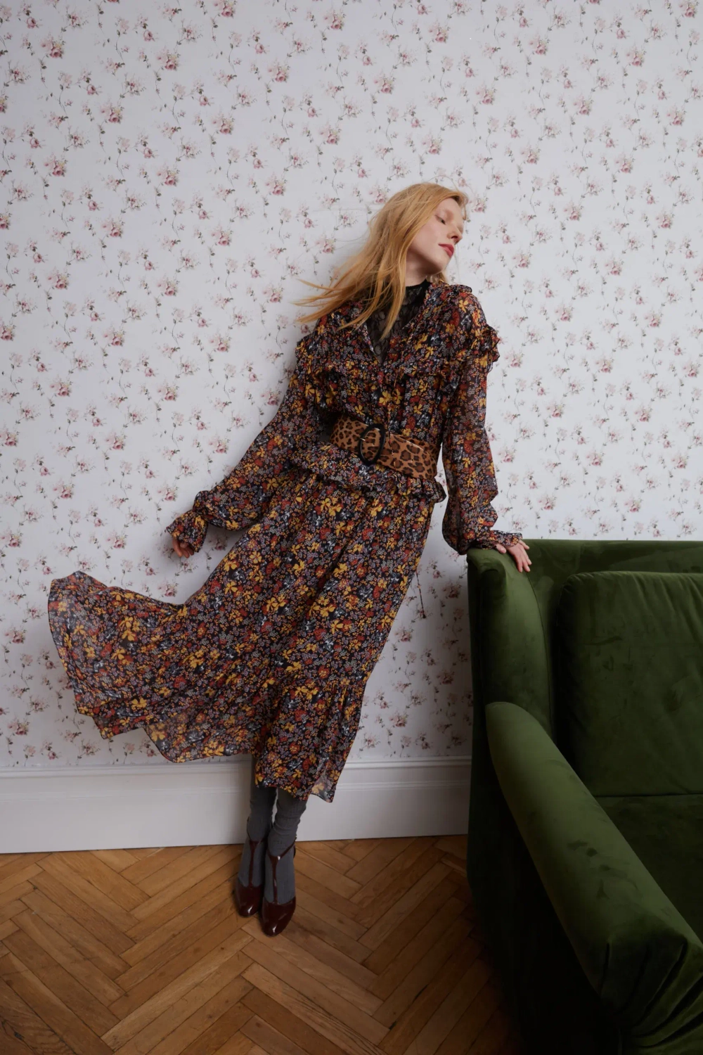 Платье "Метеола", разноцветный