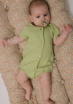 Боди из муслина (оливка)