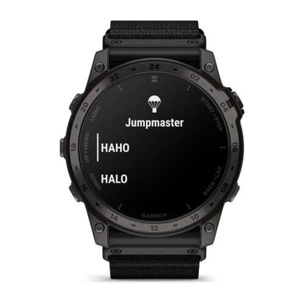 Умные часы Garmin Tactix 7 Amoled edition, черный нейлоновый ремешок