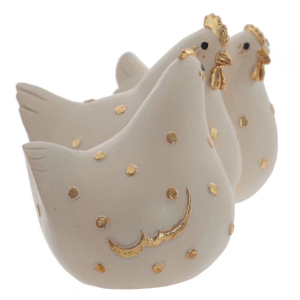 GAEM Фигурка декоративная "Петух с курицами", L19 W10 H10 см