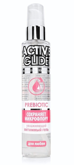 Увлажняющий интимный гель Active Glide Prebiotic - 100 гр.
