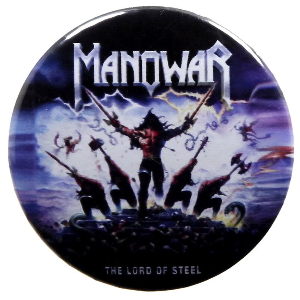 Значок Manowar The Lord of Steel (454)