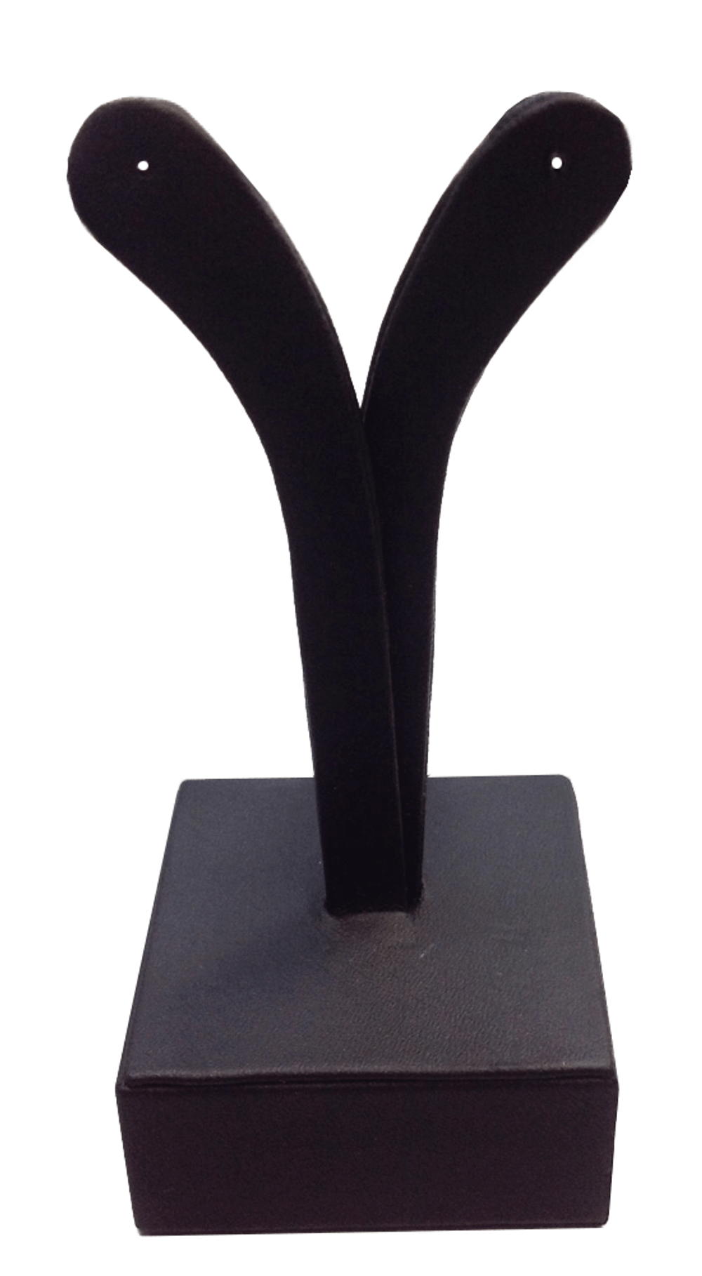 Подставка для серег/ушки/2 отверстия/квадратное основание/Н-115 мм.