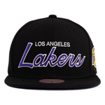 Кепка Mitchell&Ness NBA Team Script 2.0 Snapback Los Angeles Lakers Cap Black