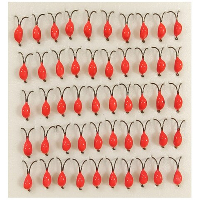 Коза d 3мм. Ультра красная (упаковка 50 штук)