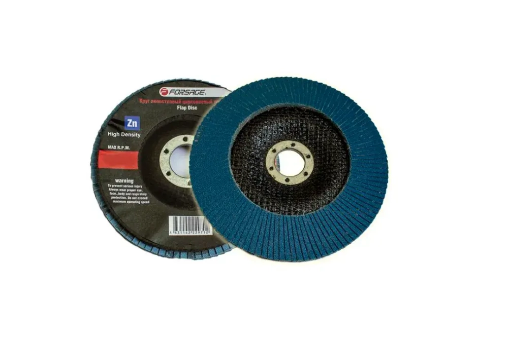 Круг лепестковый торцевой 125х22мм (P80) Forsage F-FD580G