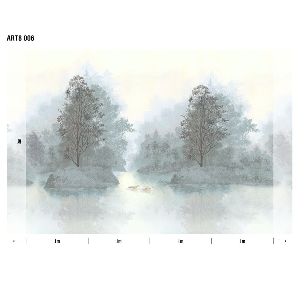 Пейзаж Английские озера панно