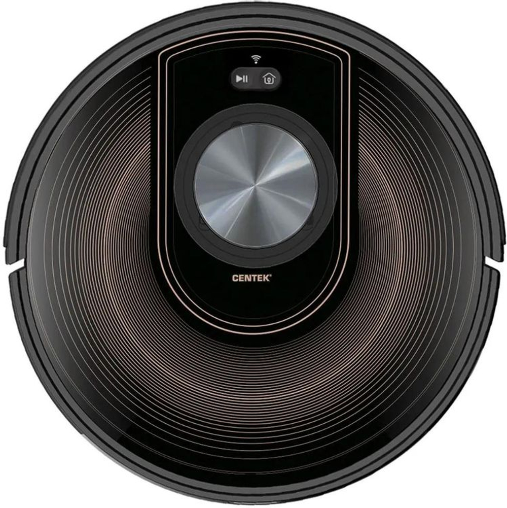 Робот-пылесос CENTEK CT-2740, 30Вт, черный/коричневый