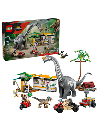 LEGO Jurassic World 76973 лего Раптор и Титанозавр, конструктор с фигурками динозавров, парк Юрского периода, оригинал ЛЕГО 76973_УЦЕНКА