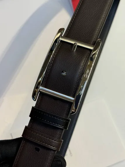 Ремень Cartier Tank de черный/коричневый