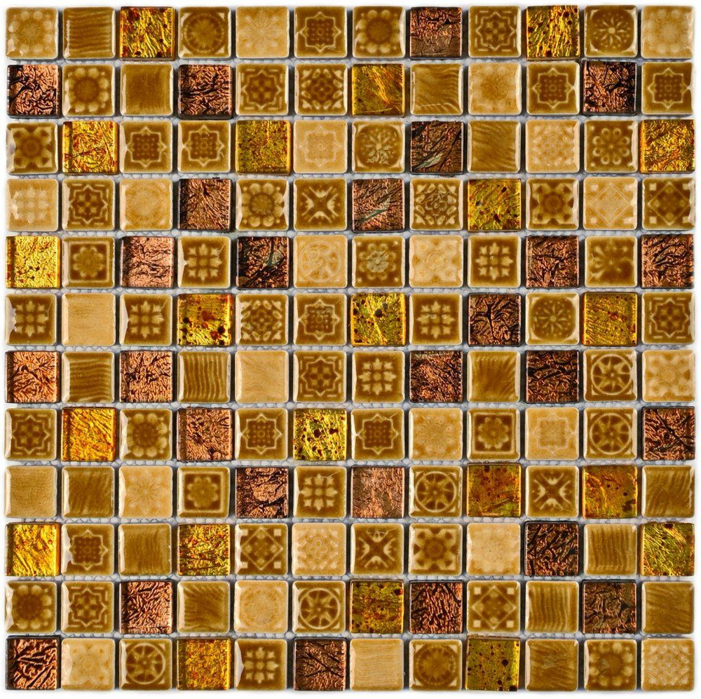 Мозаика керамическая Morocco Gold/Марокко золотой (23х23) 300х300х8 мм (шт)