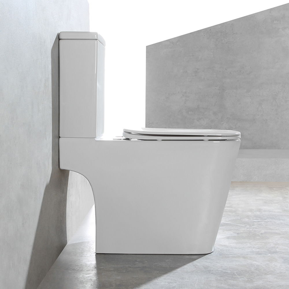 Унитаз-компакт Hope VT2-201, цвет белый, ультратонкое сиденье soft-close, P-trap