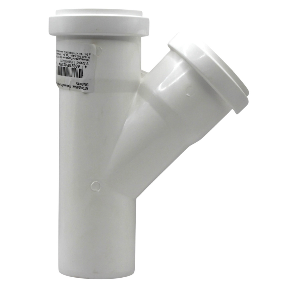 Тройник канализационный PRO AQUA STILTE 50x50/45°