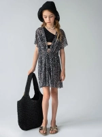 Туника летняя пляжная для девочки