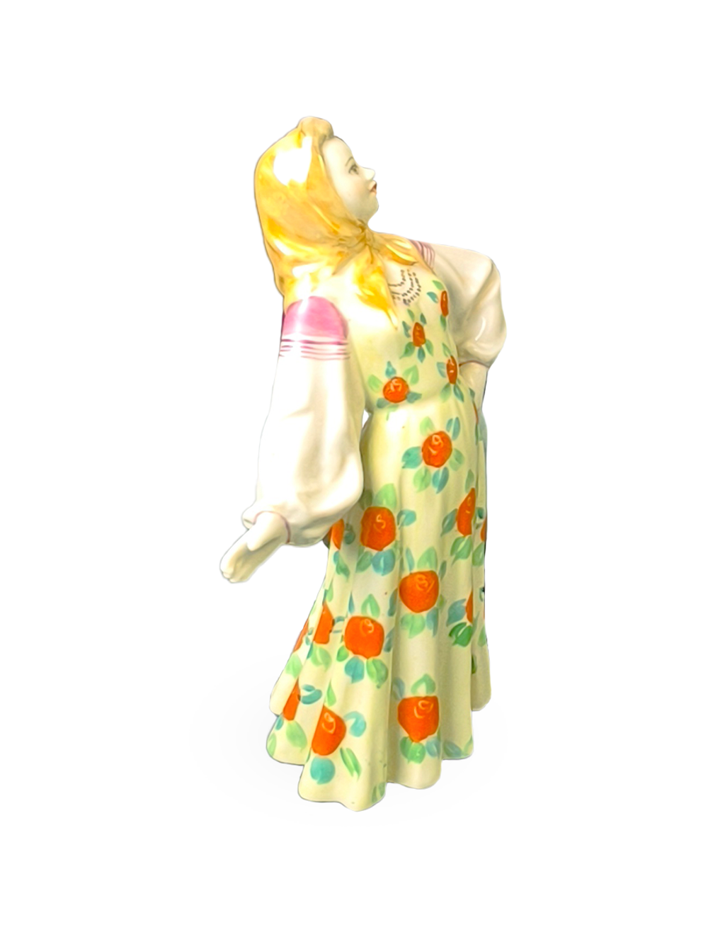 Фарфоровая статуэтка "Плясунья Даша" (Дулёво)