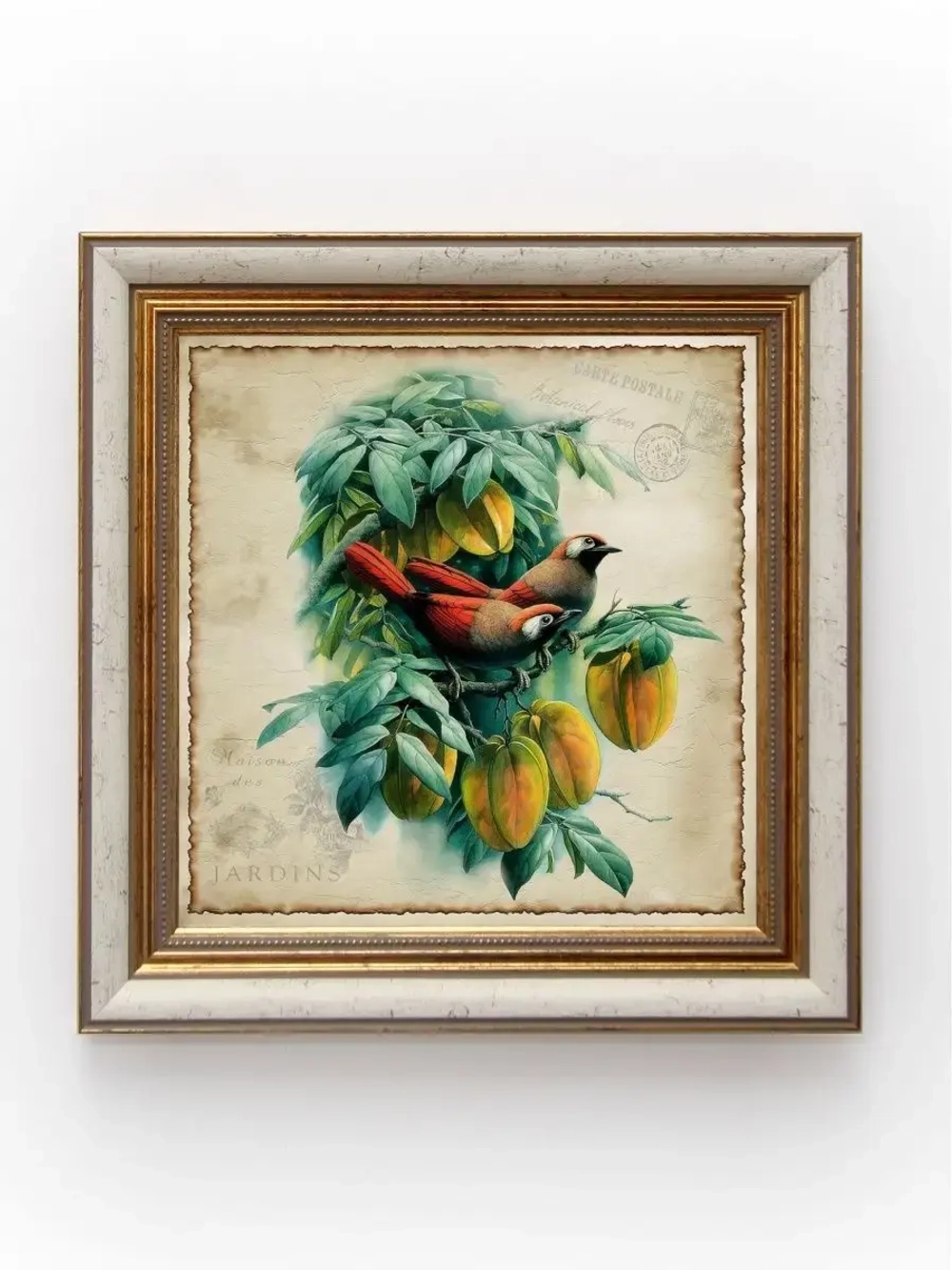 Картина на стену интерьерная на холсте 25х25см