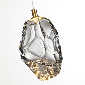 Подвес 4W 3000K 7114/4LA бронзовый/прозрачный GEMME Odeon Light