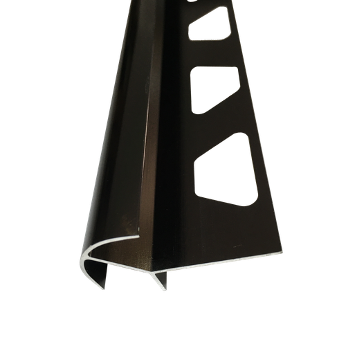 НАП 10*10мм "DO-1" 2,7м Бронза глянец наружн. 2-х стор. анод. алюм.