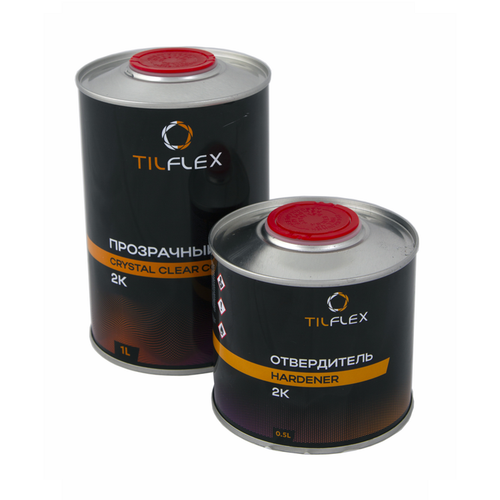 Лак TILFLEX 2K, в комплекте с отвердителем (1л+0,5л)