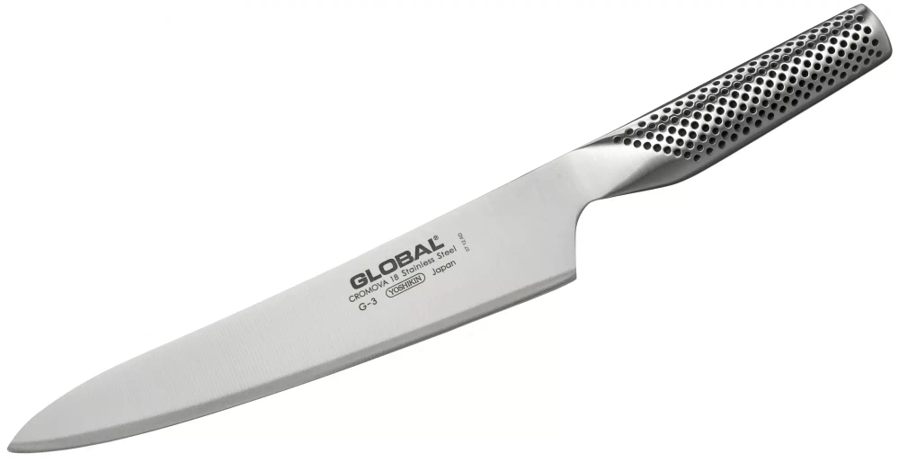 Global - Нож порционирующий Global G-3 21см / артикул   G-3  / GTIN 4943691803481