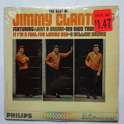 Винтажная виниловая пластинка LP The Best Of Jimmy Clanton (USA 1964)