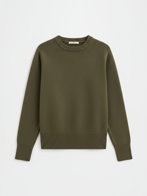 Объемный джемпер из шерсти мериноса