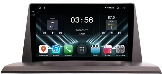 Магнитола для Lexus NX200, NX200t, NX300h 2014-2017 (джойстик-шайба) - FarCar DX9-9619A монитор 9.5" IPS на Android 13, 4+64Гб, CarPlay