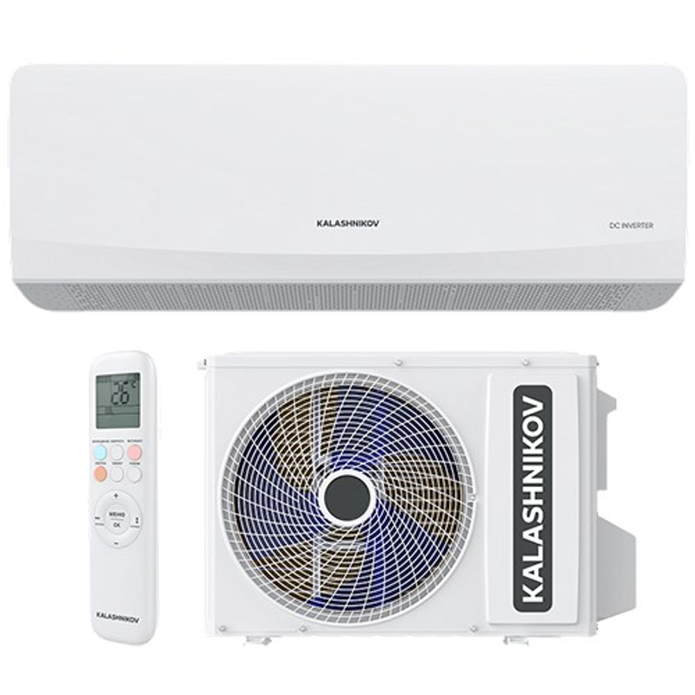 Тепловой насос Kalashnikov Forpost KVAC-12IN-FP1/KVAC-12OD-FP1-WS40 на 35 м²