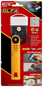 OLFA Hobby Craft Models, для реза кожи, нож-скребок (OL-BTC-1/DX)