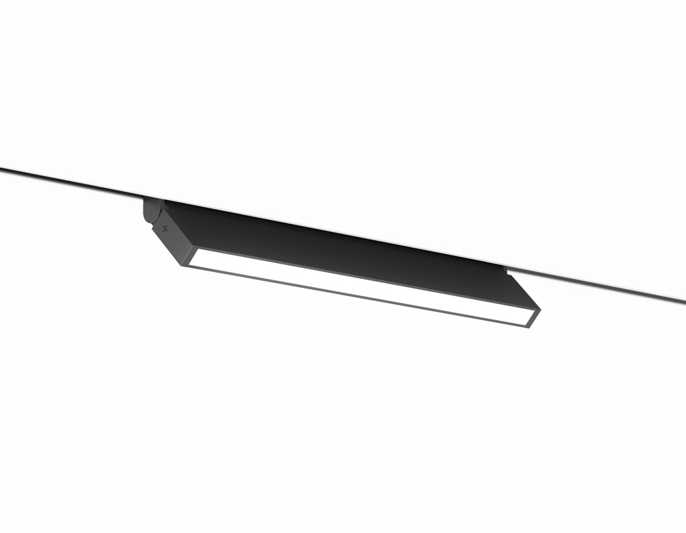 GL2350 BK черный IP20 10W 3CCT 3000/4200/6400K 48V 200*10*73