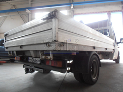 Фаркоп оцинкованный Galia F116A для FORD Transit, бортовой, 2000-(паспорт и сертификат в комплекте)(без электрики)