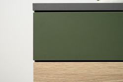 Комод Марвэл 16.234.03, Темно-серый, Плэйн, Зеленый