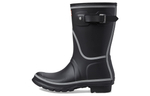 HUNTER Original Short Waterproof And Slip Resistant Comfortable Rain Boots Women"s Black