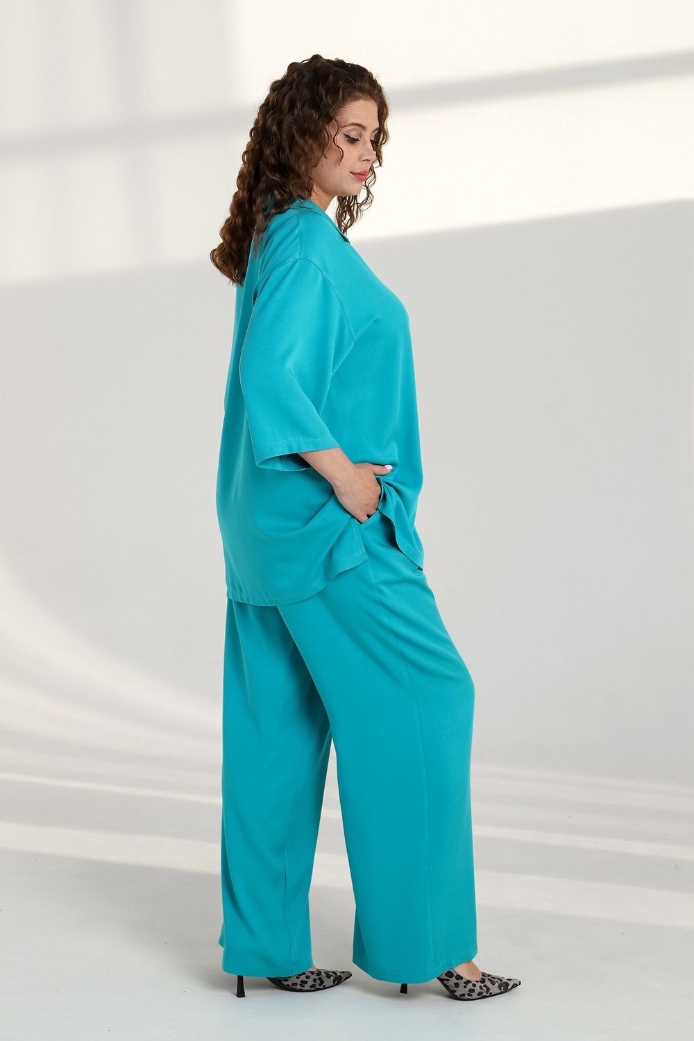 Костюм Лето Виотекс БИРЮЗОВЫЙ