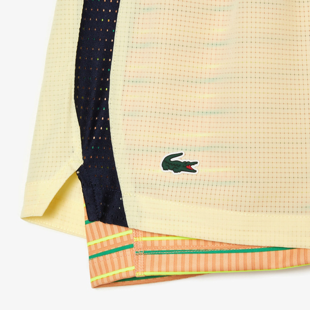 Женские теннисные шорты Lacoste Shorts Women - Yellow, Blue
