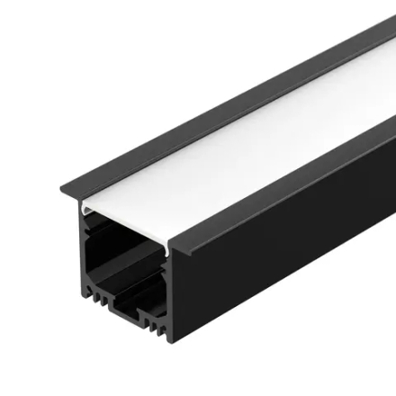 Профиль SL-LINIA49M-F-2000 BLACK (Arlight, Алюминий) 036513